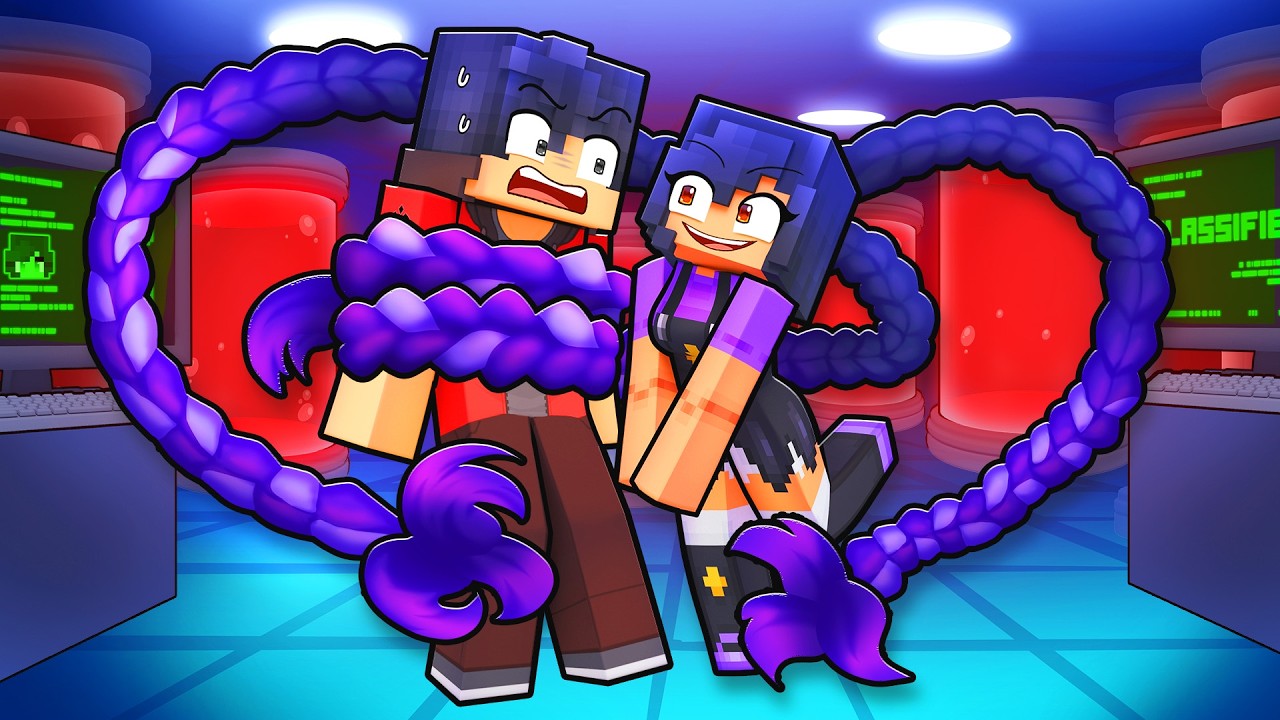 Lily Lovebraids' FORBIDDEN KISS in Minecraft!