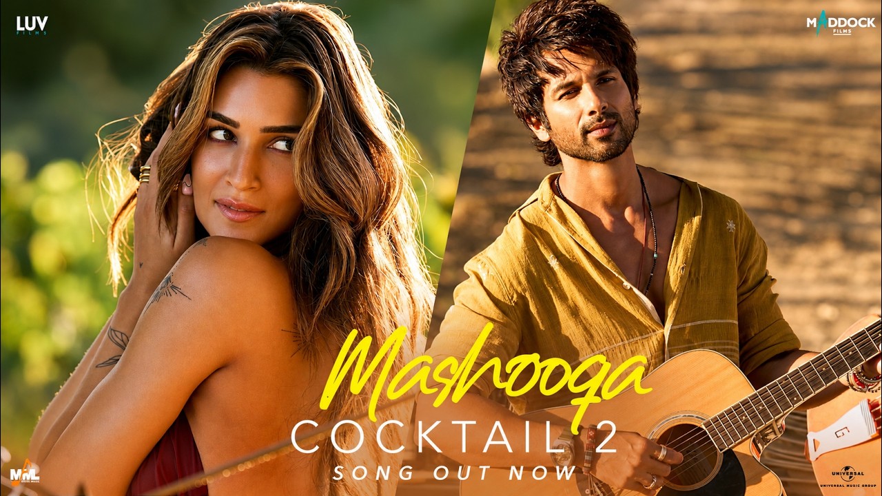 Mashooqa (Video) Shahid, Kriti, Rashmika | Pritam, Mahmood, Amitabh B, Raghav C, Ruaa K | Cocktail 2