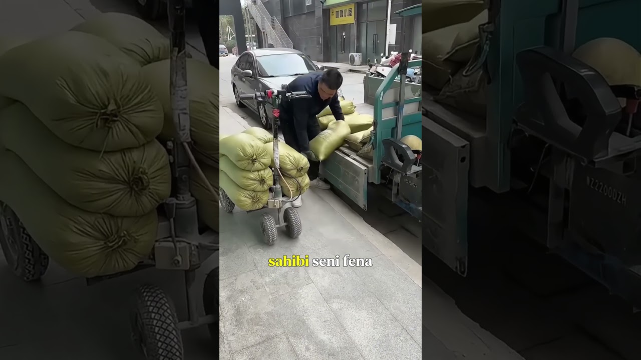 BABA MOTORU ÇUVALLA DOLDURDU! 😂 20 ÇUVAL NASIL TAŞINIR?