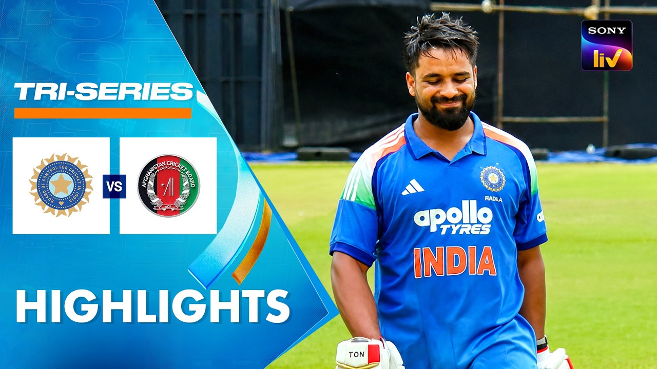 India A vs Afghanistan A | Highlights | Tri Nation A Series 2026
