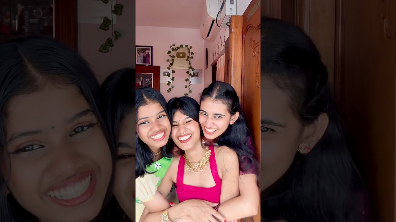 Onam with chechi & tiyakutty🌸😍 #Shorts #thejathangu