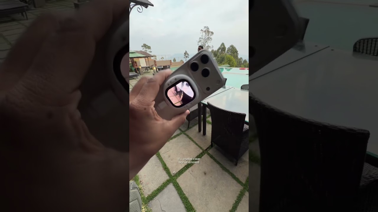 Vloggers use ചെയ്യുന്ന iPhone secret gadget 😳📱 | Back camera preview trick #shorts #kerala #vlog