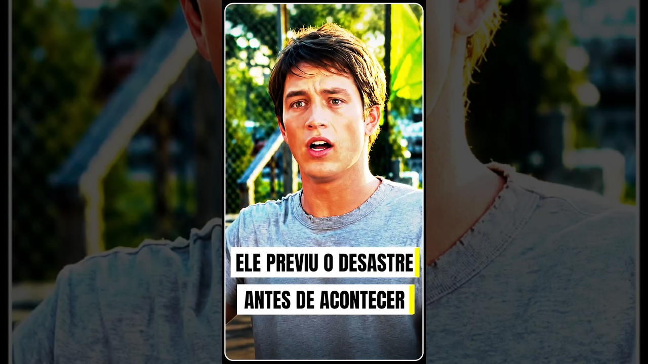 Ele Previu o Desastre Antes de Acontecer #netflix #melhoresfilmes #primevideo