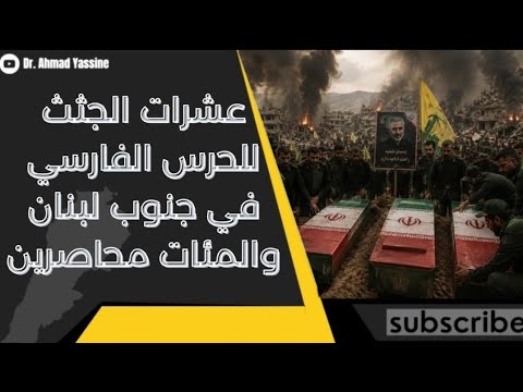 ضربة كبرى للحرس الفارسي في جنوب لبنان عشرات الجثث على الطرقات والمئات محاصرين في الأنفاق
