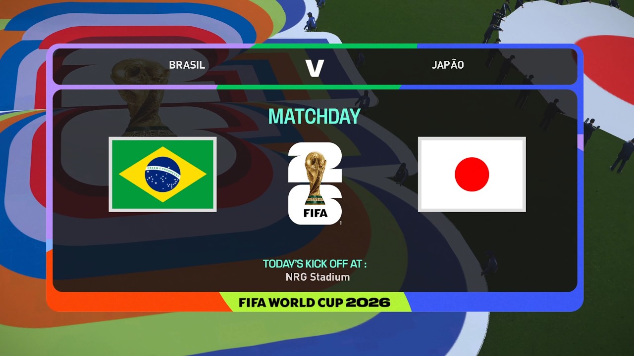 BRASIL x JAPÃO | COPA DO MUNDO FIFA™ 2026 | SEGUNDA FASE | PES2021 Gameplay 4k