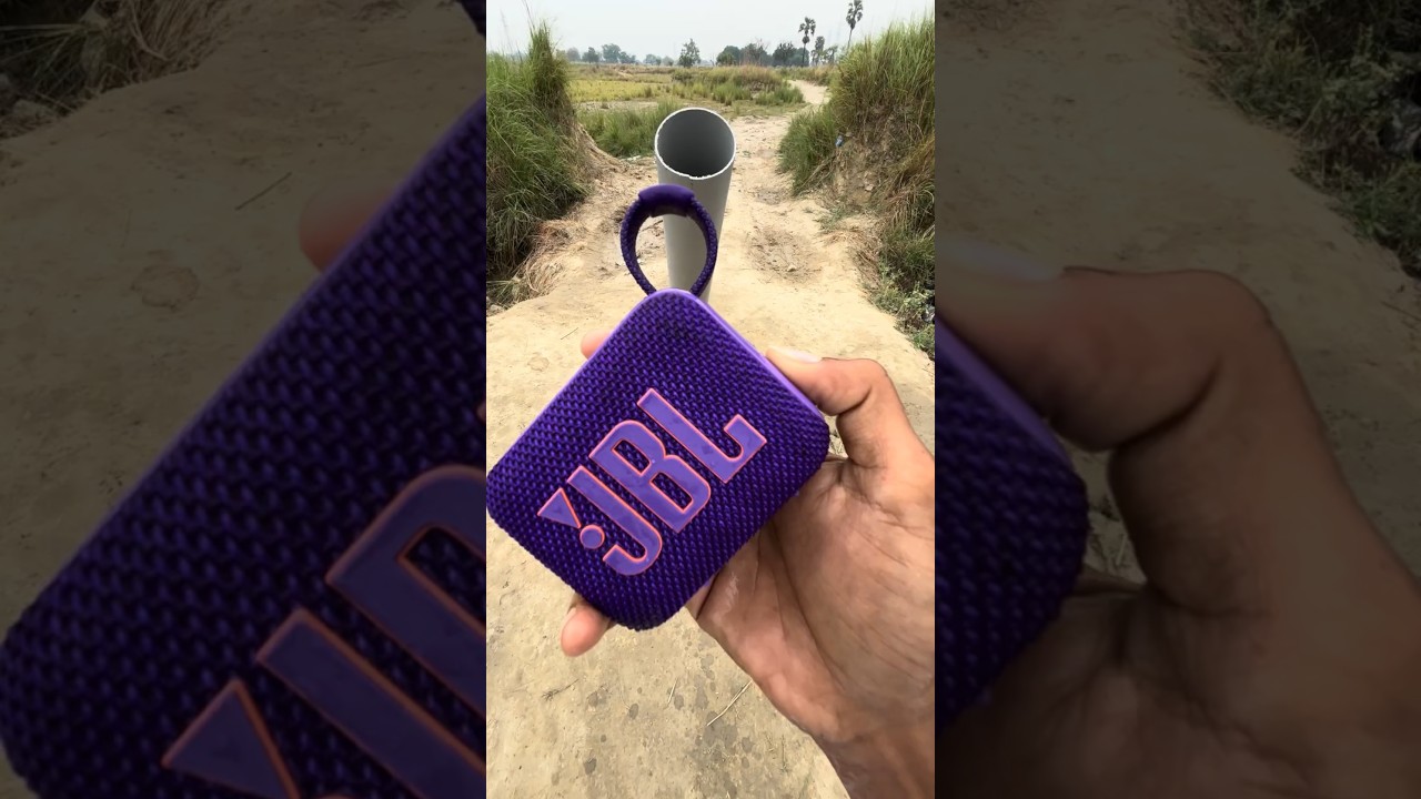 jbl speker with water pipe test