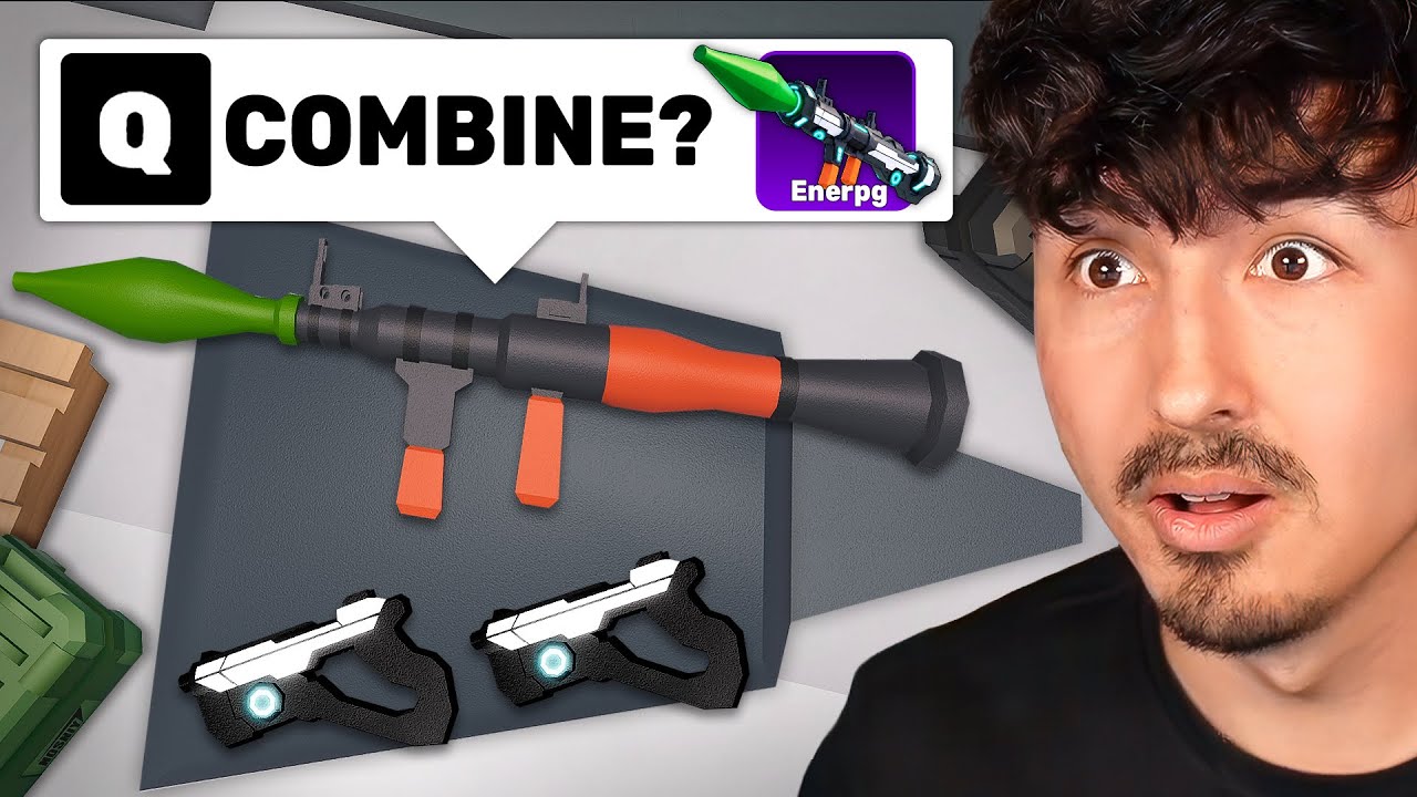 Rivals, but you can ACTUALLY combine weapons...