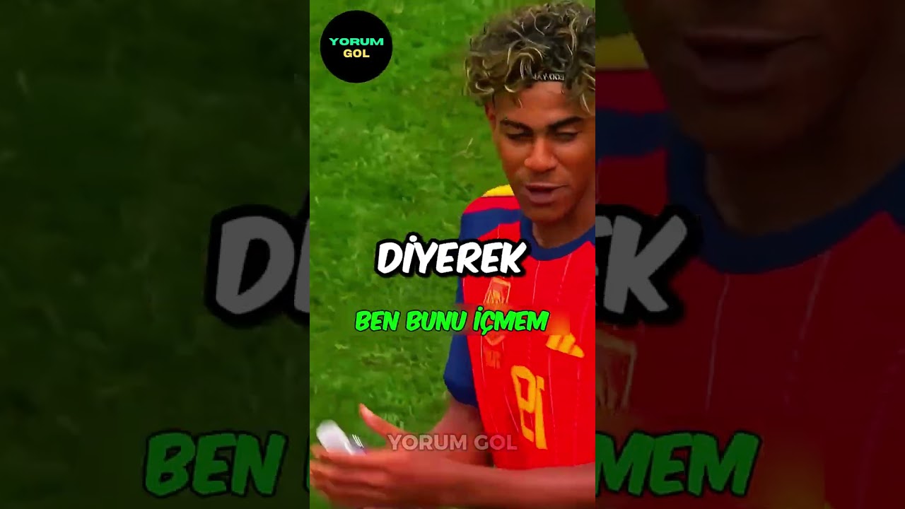 Yamal Su İçince 😂🥶