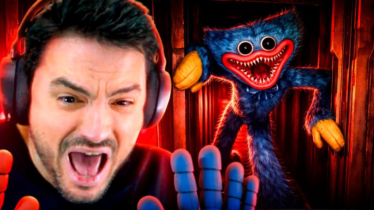 FIQUEI PRESO NA FÁBRICA ABANDONADA DE BRINQUEDOS - Poppy Playtime #1