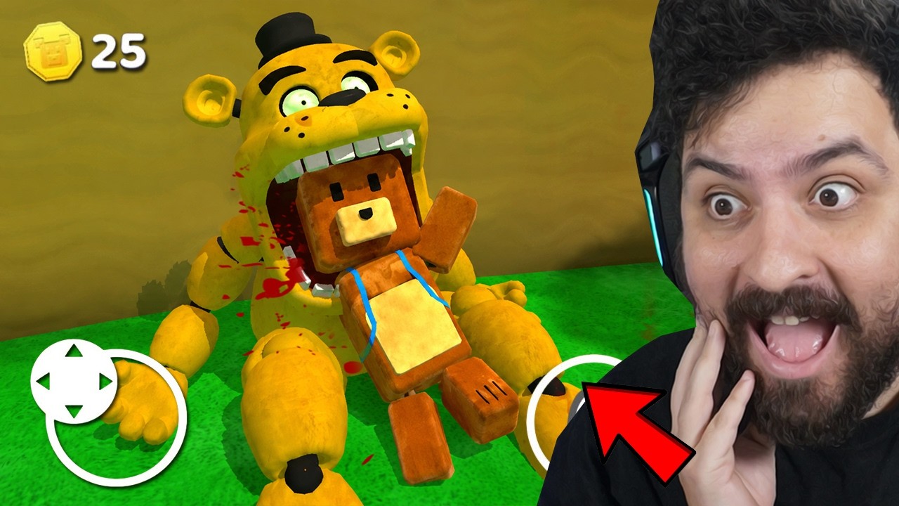 ENCONTREI o GOLDEN FREDDY o NOVO BOSS FINAL em SUPER BEAR ADVENTURE !! 🚫🧸