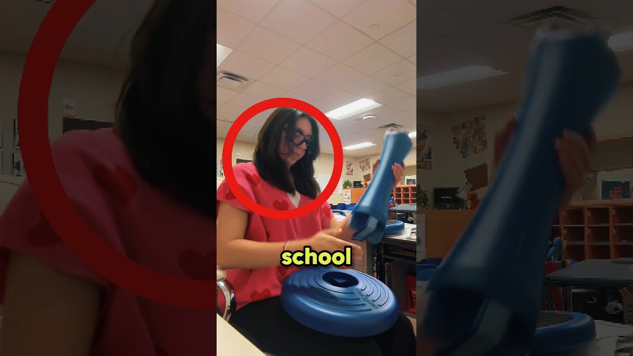 Teacher Buys Wobble Seat After School Refuses—Should She Have To? #shorts