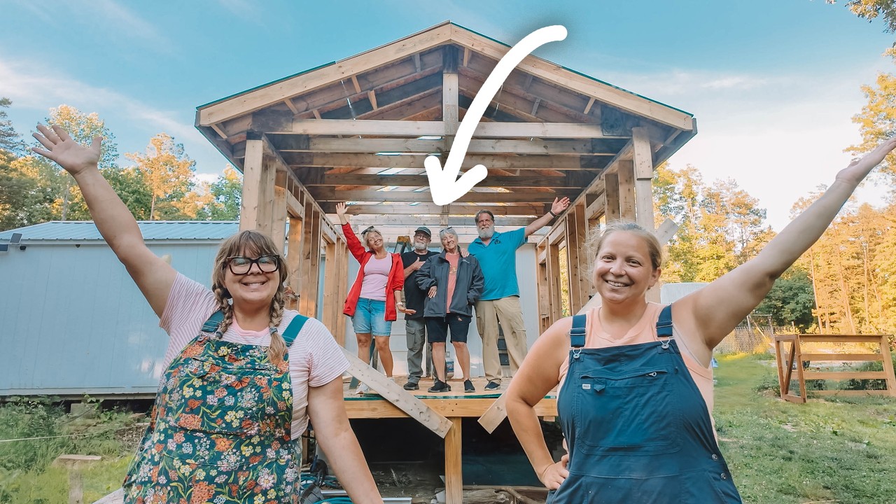 They Traveled 14 Hours To Build This Bathroom!
