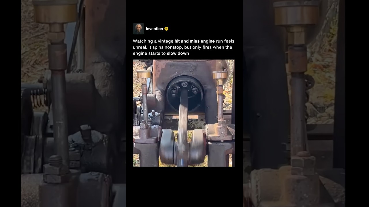 Hit and Miss Engines Are Smarter Than They Look ⚙️ #shorts