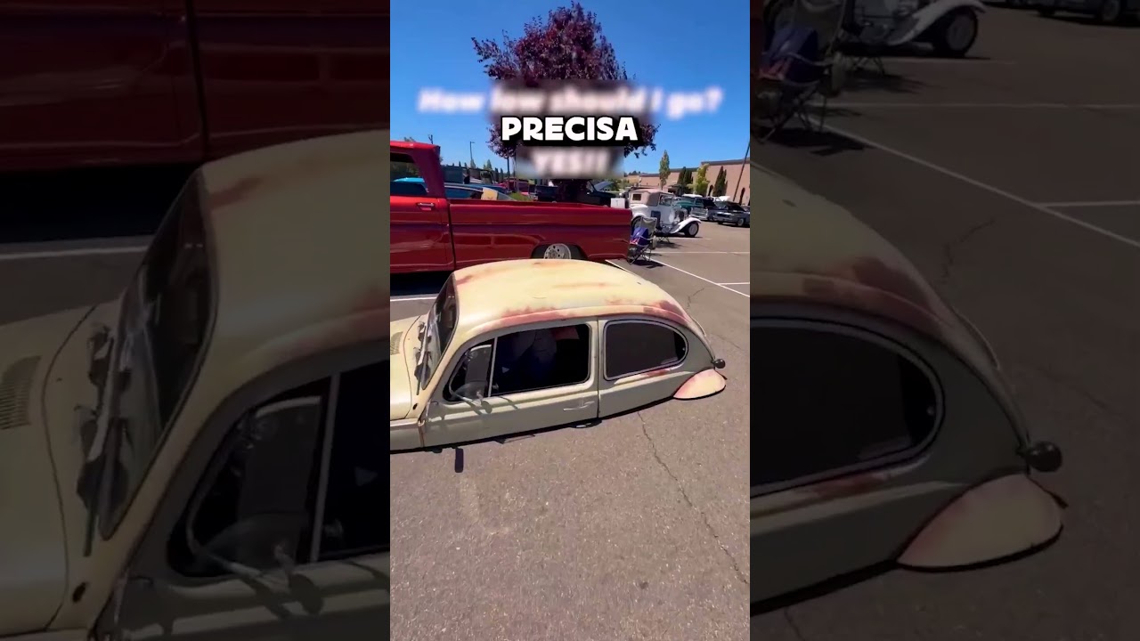Por Que Esse Carro é Mais Baixo Que um Pneu? 🚗