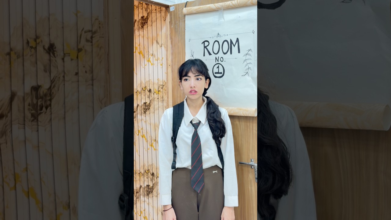 Why is Simran saying yes?✅👀|SimranMakhija| #shorts #school #schoollife #comedy #funny #sad #fyp