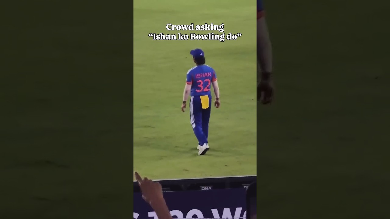 Ishan ko bowling do 🤣