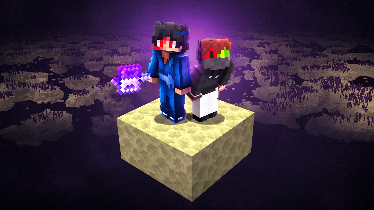 I Got STRANDED in the Minecraft Void