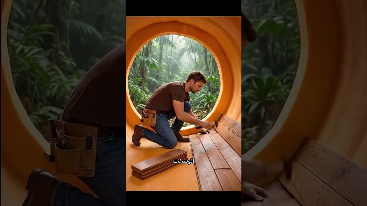 حوّل قرعة فاسدة لبيت يعيش فيه! 😳🎃