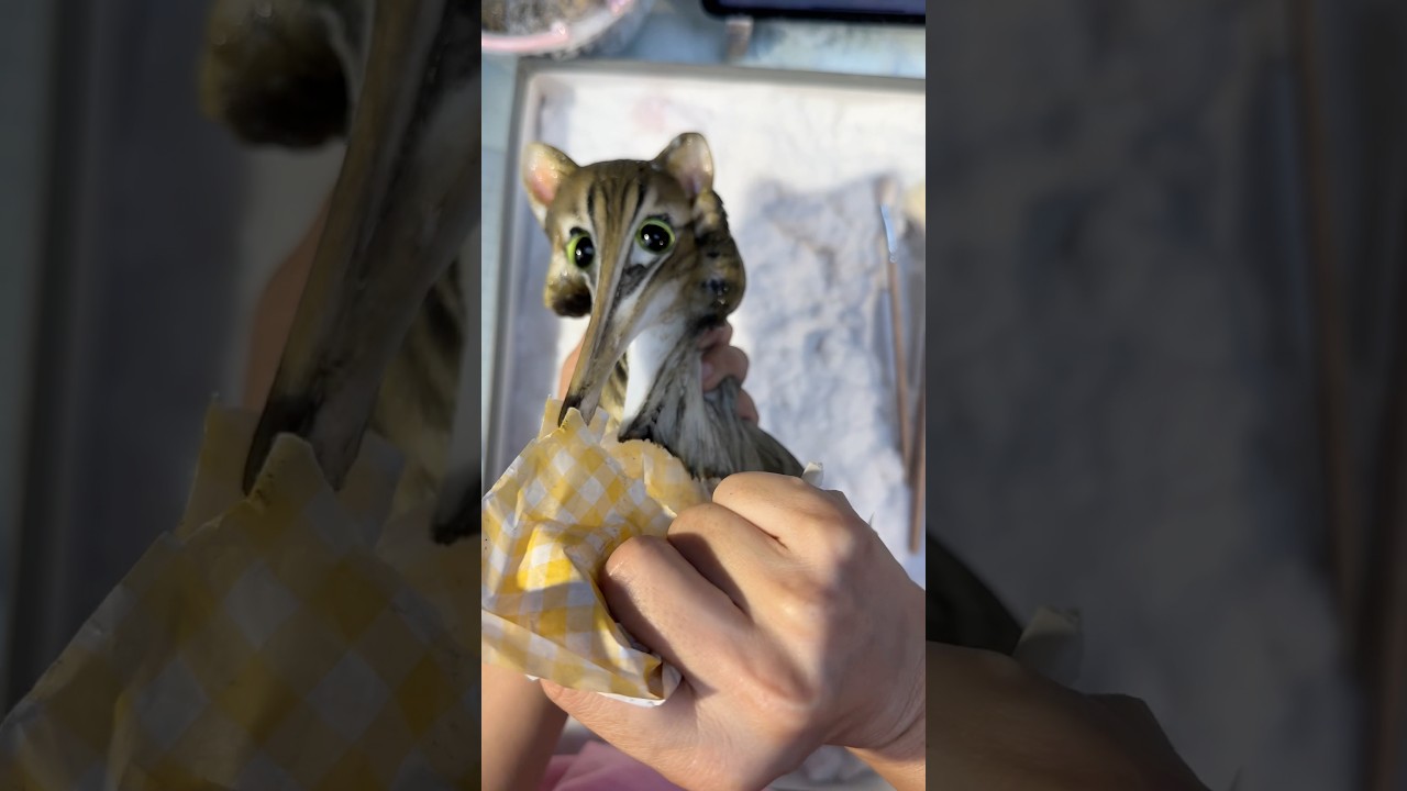 Tiny feline,handmade soul.#handmade #art #fyp #fluffy #diy