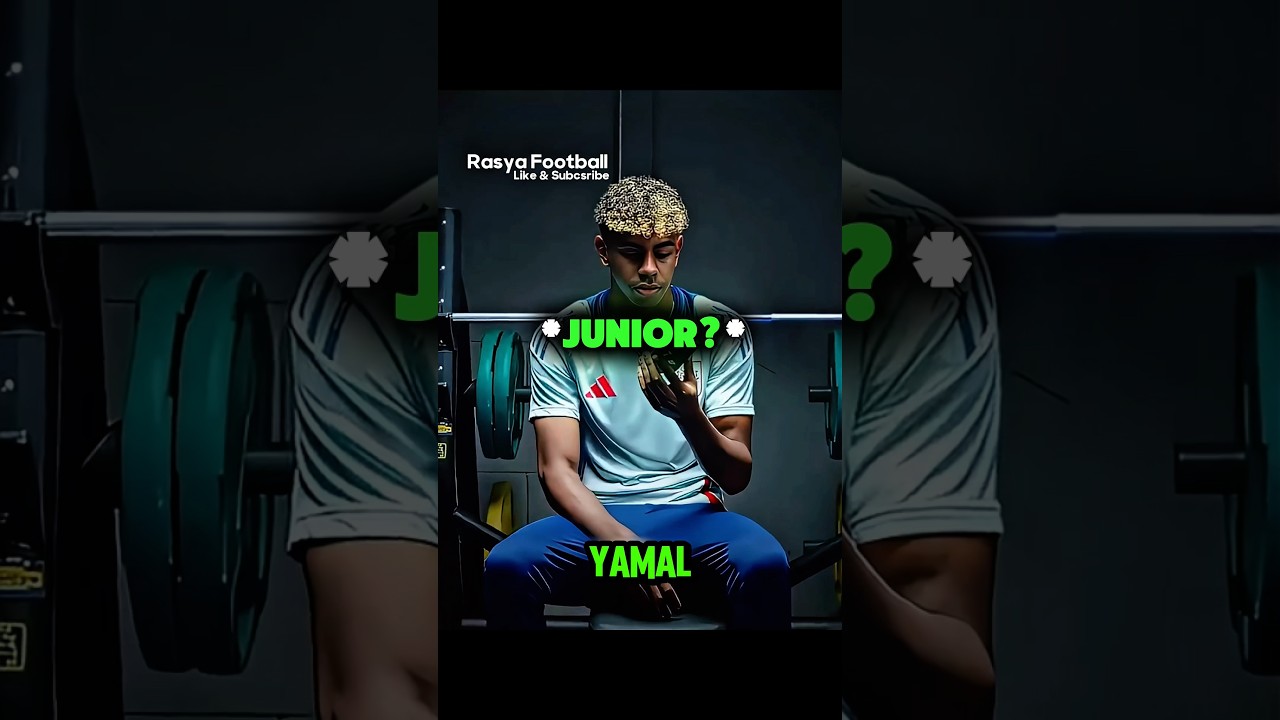 Yamal Ketahuan Niru Joget Ronaldo Jr🤯