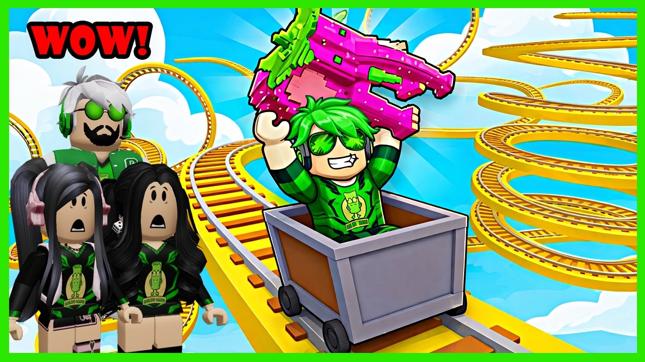 Aku Mengendarai Cart Ride Untuk Mencari Brainrot Super Langka - Roblox Cart Ride For Brainrot