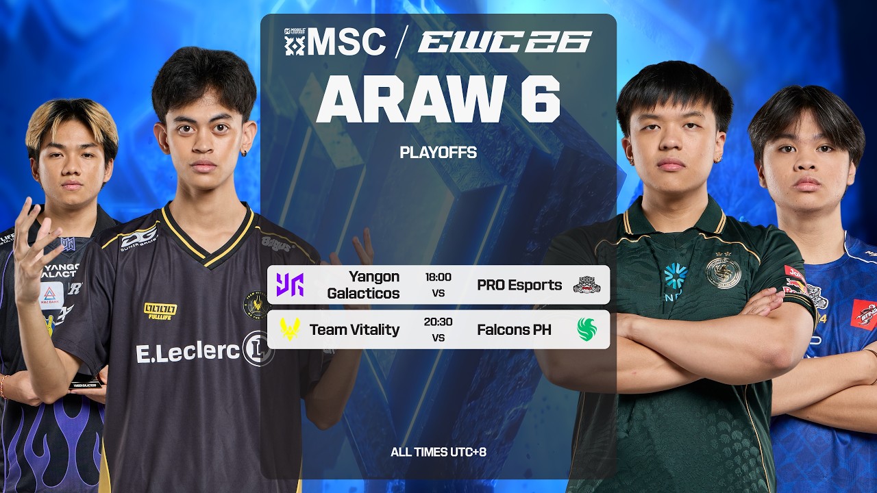 [LIVE] | MSC SA EWC Knockout Stage Araw 1 | (PH)