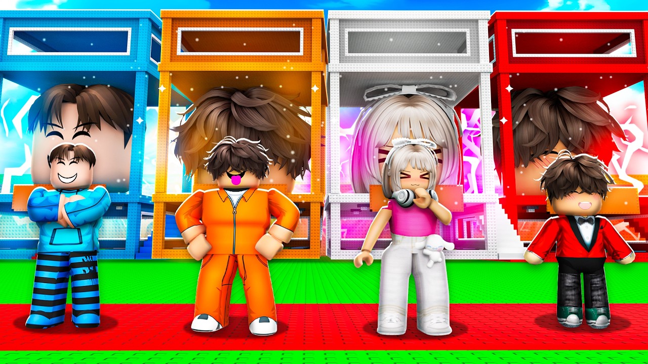 ربلوكس فاجأت اخواني ببيوت خاصه فيهم ! Steal A Brainrot
