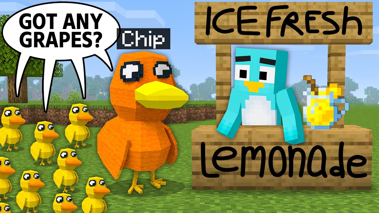 Pranking Milo as The DUCK SONG in Minecraft!