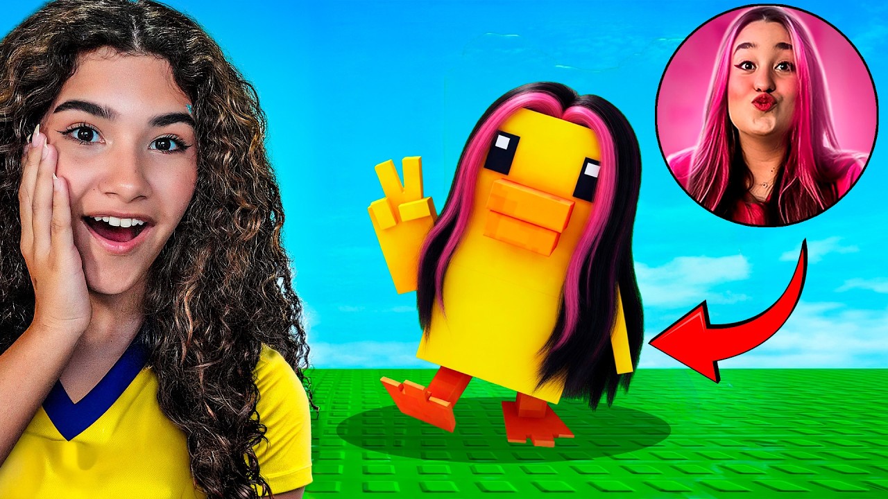 NICOLE CONSTRUIU UM ZOOLÓGICO DE YOUTUBERS NO ROBLOX