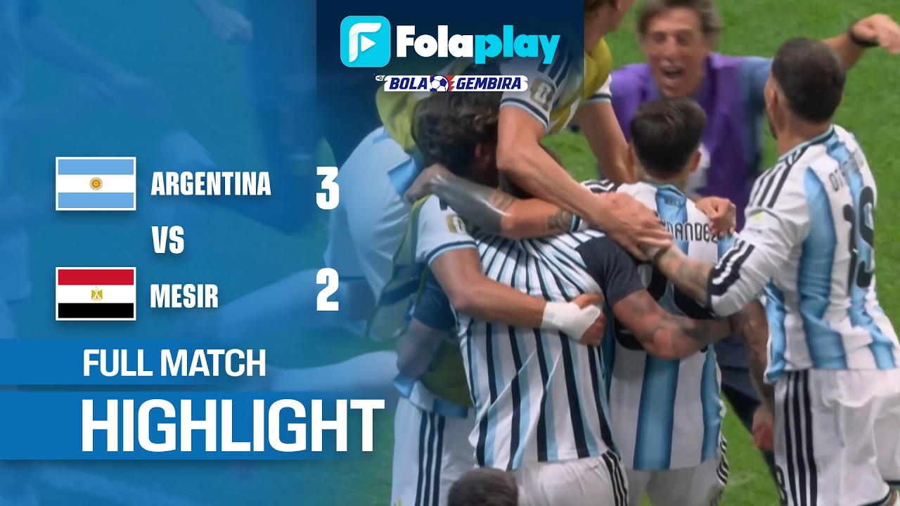 FULL MATCH HIGHLIGHT | ARGENTINA VS MESIR | FIFA WORLD CUP 2026 | ROUND 16 | 07 JULI 2026