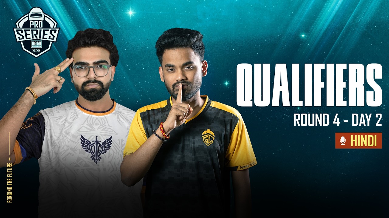 [HINDI] BMPS 2026 | Group A & D | Round 4 - Day 2 #BGMILIVE