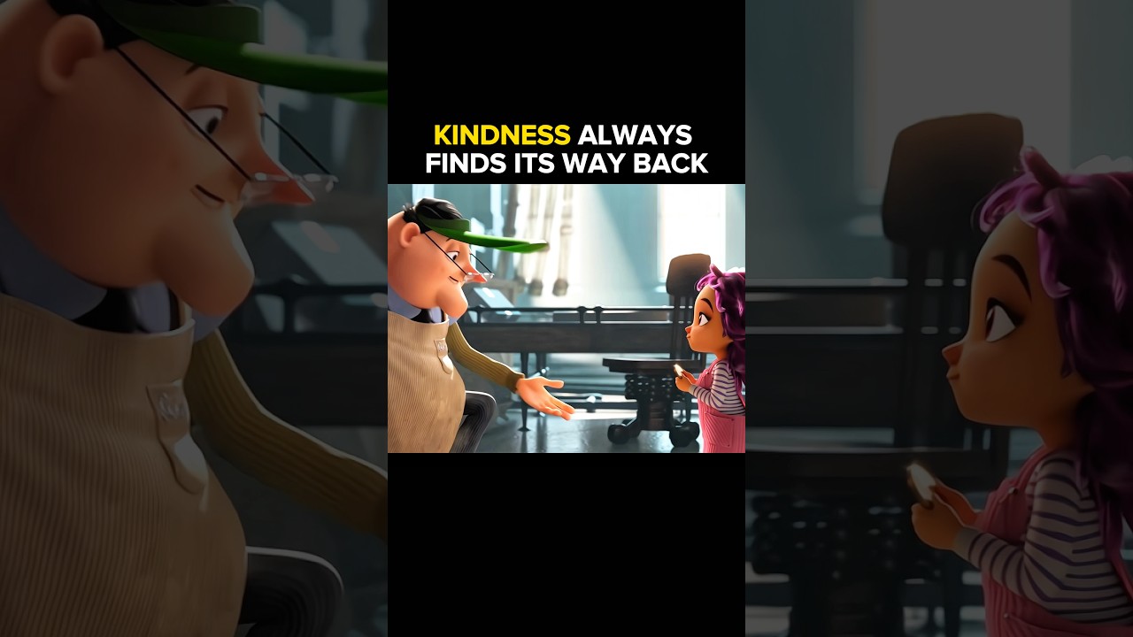 Kindness always finds its way back
