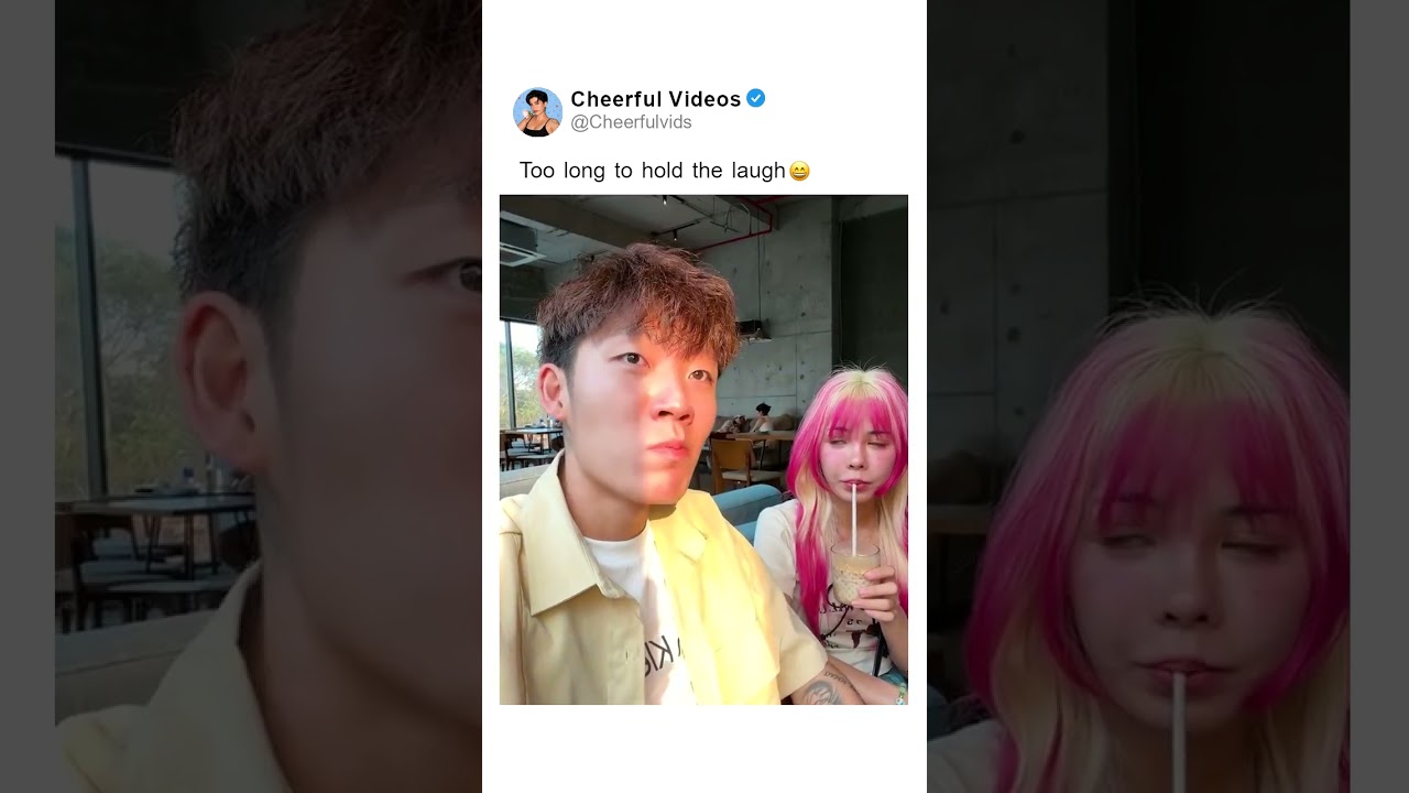 Too long to hold the laugh 😄 Video Credits to: @cure0721 on YT / @/cure_9997 on IG