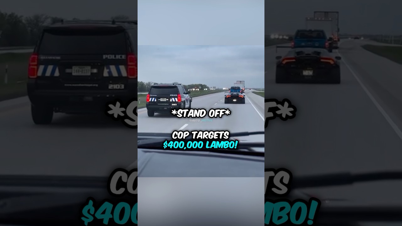 Police Vs. $400,000 Lambo! 😳