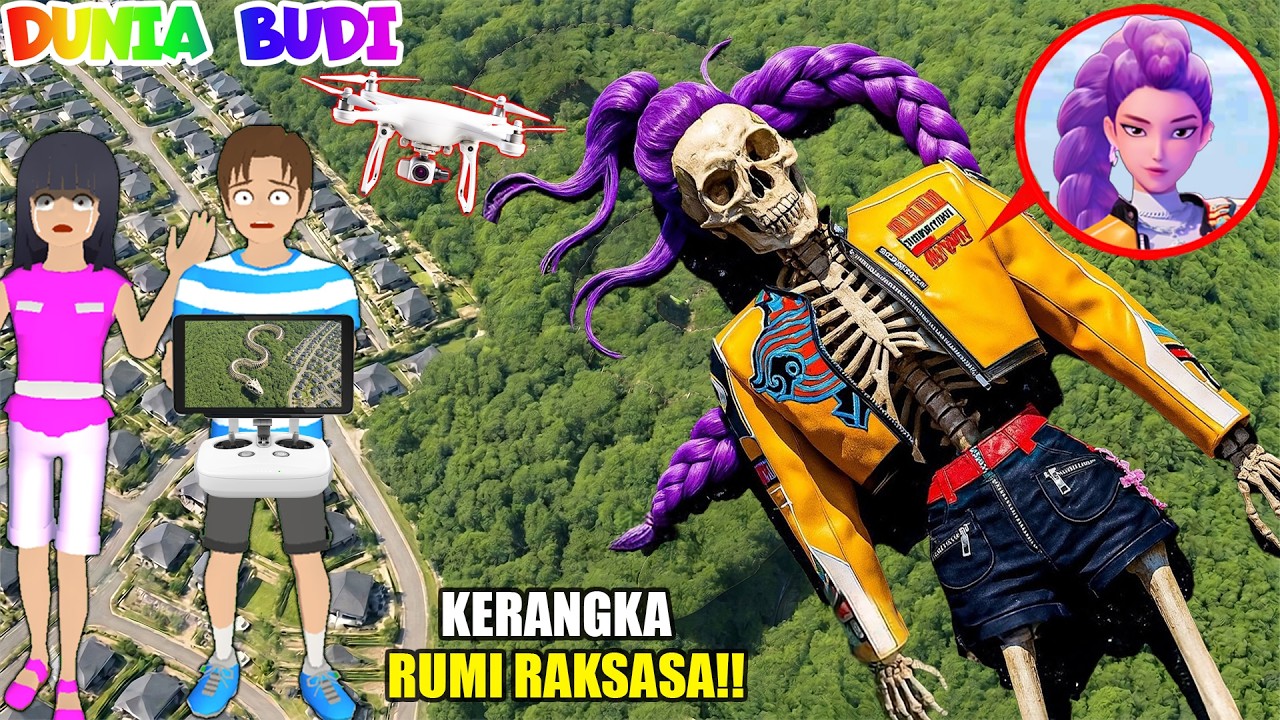 Yuta Mio Panik Drone Menangkap Kerangka RUMI RAKSASA Mengerikan Di Hutan Dekat Rumah😱