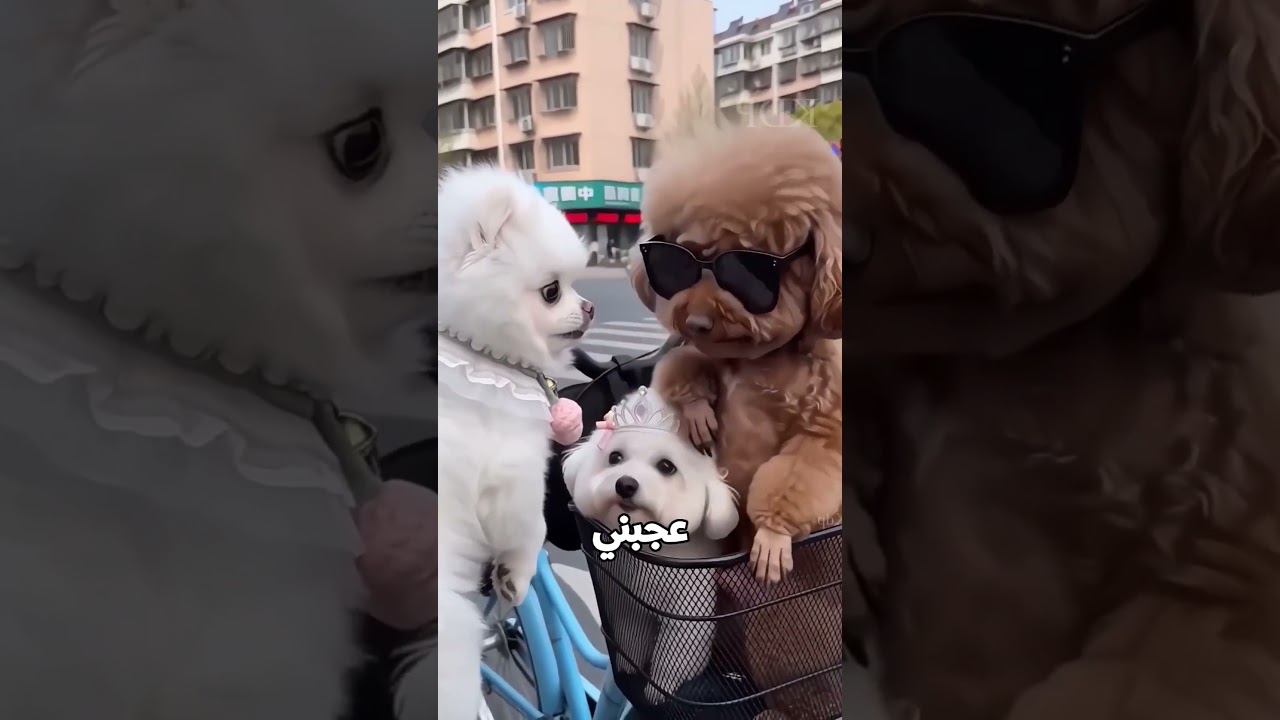 الكلبة حاولت تعاكسه... والرد كان صادم! 😂