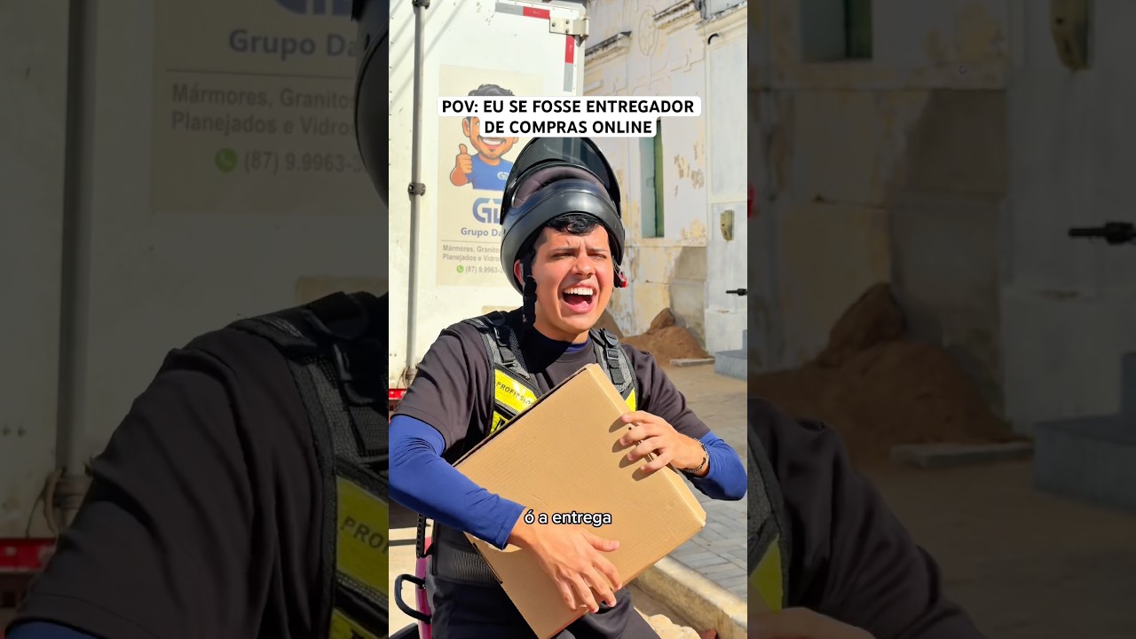 POV: EU SE FOSSE ENTREGADOR
