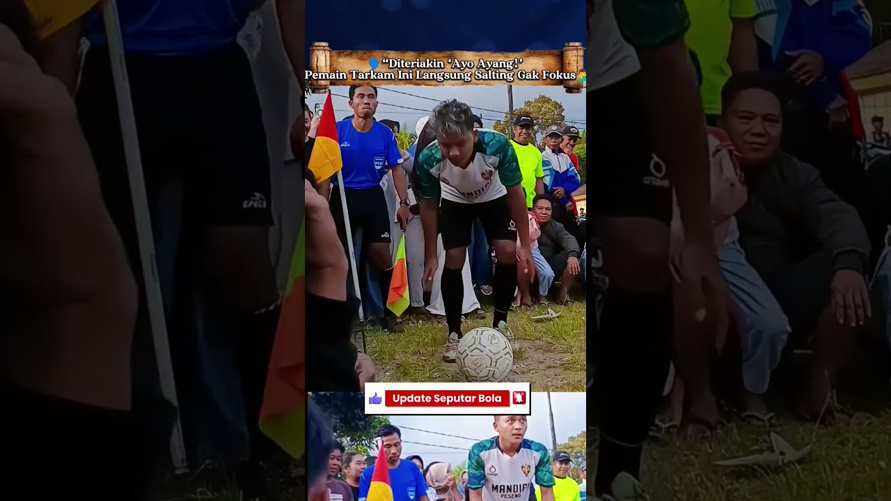 “Penonton Iseng Bikin Salting! Momen Kocak Saat Corner Di Tarkam ⚽😂”