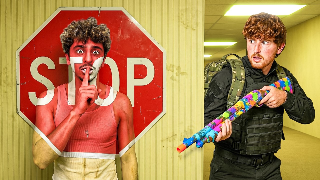 We Played Hide & Seek But With Paint!