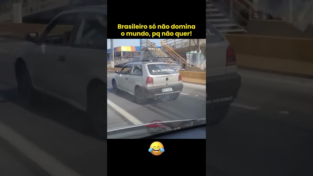 Brasileiro é ninja! 🙅‍♂️#motordiesel #diesel #gol #volks #volkswagen #brasil  #memes #meme
