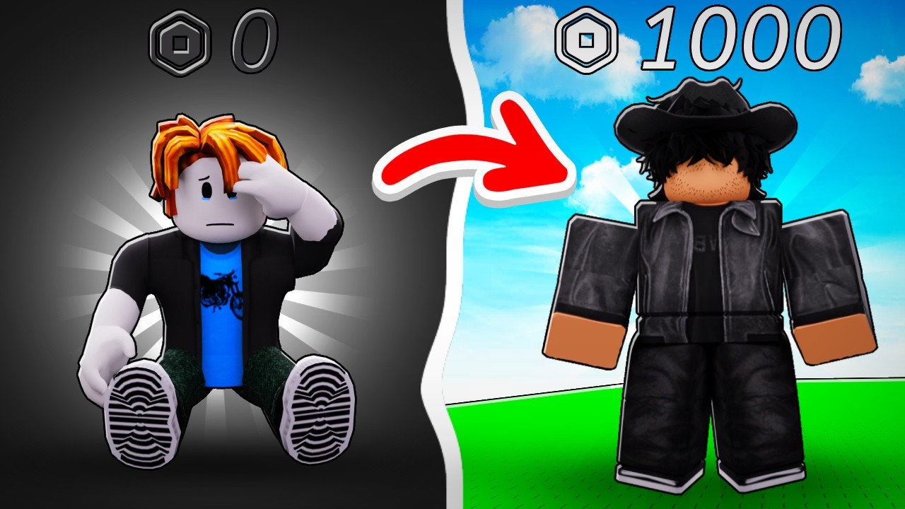الفرق بين لاعب معه 0 روبوكس ولاعب معه 1000 روبوكس في ماب الكيبورد! 😱🔥
