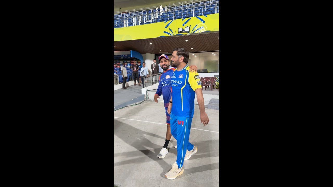 MS 💛💙 RS  #WhistlePodu #CSKvMI