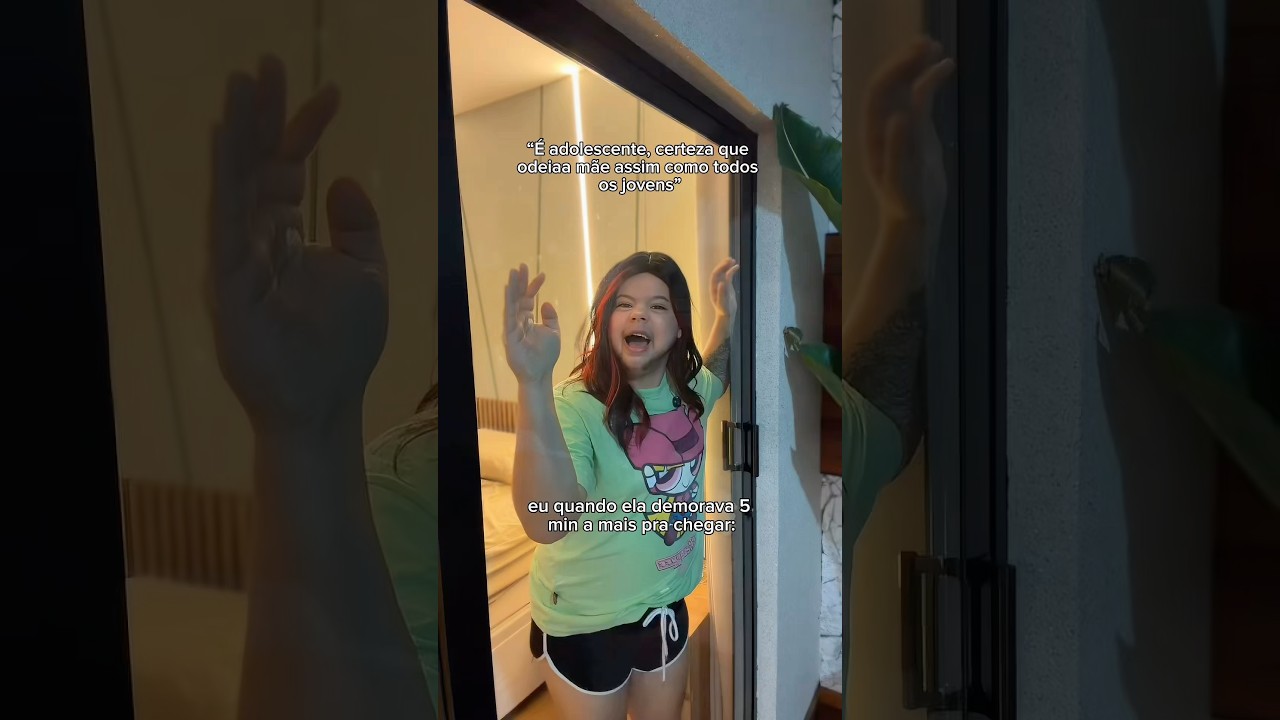 que história é essa que adolescente não gosta dos pais? 🤨