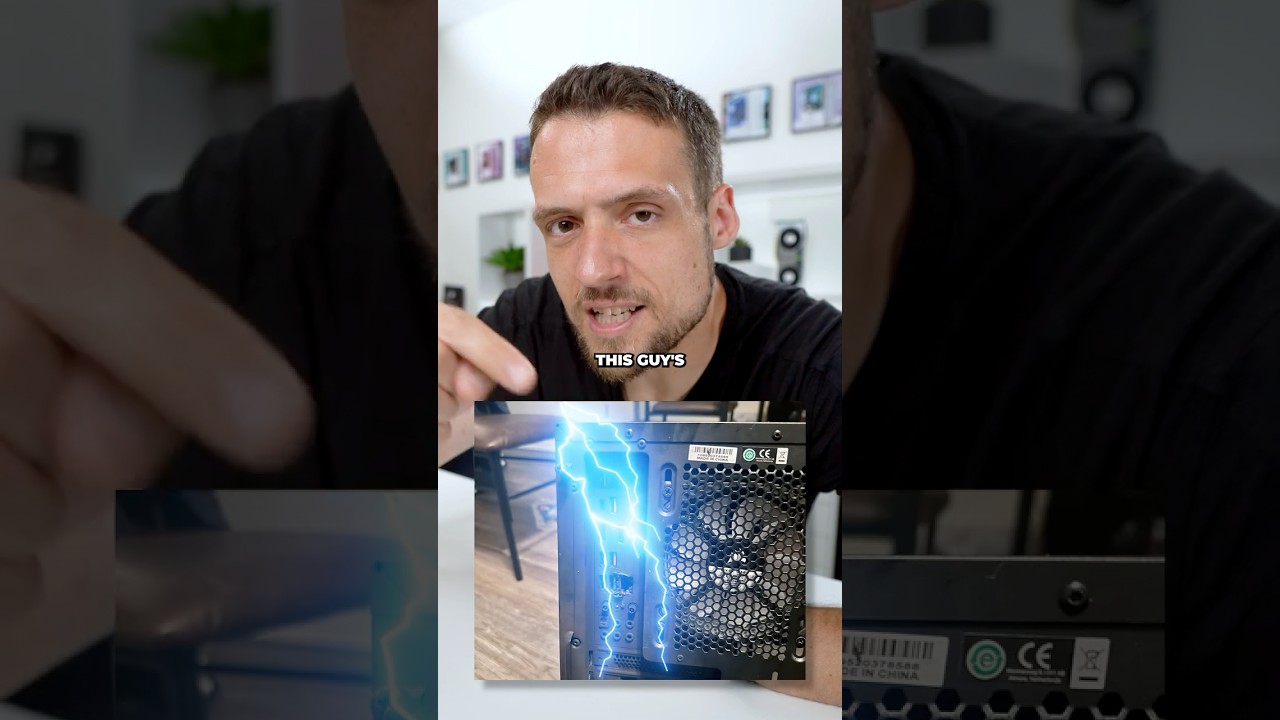 His Gaming PC BLEW UP 🔥😳