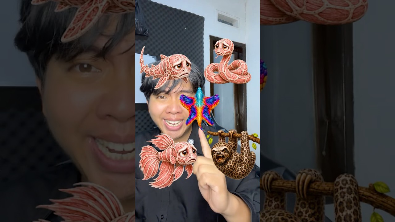 masa ikan kulitnya macan aneh banget