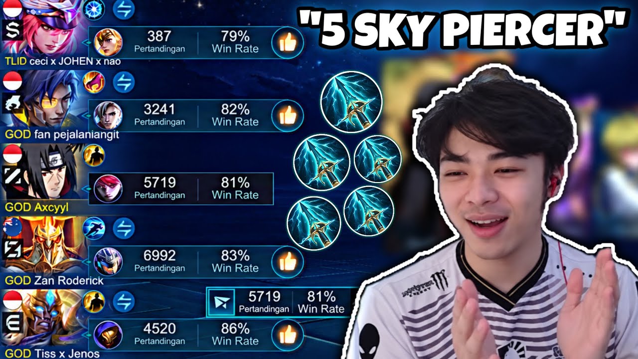 Reaksi Kabuki Main Meta Ciki & Dikasih Challenge K1ll Tapi 5 Sky Piercer!😂