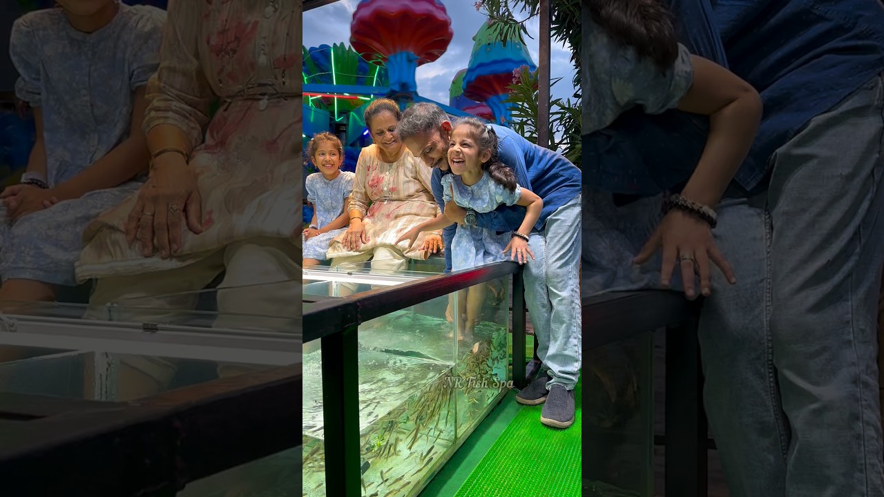 NR Fish Spa🥰 Besant Nagar beach +919952085544 #youtubeshorts #spa #cute #fish #yt #youtube #chennai