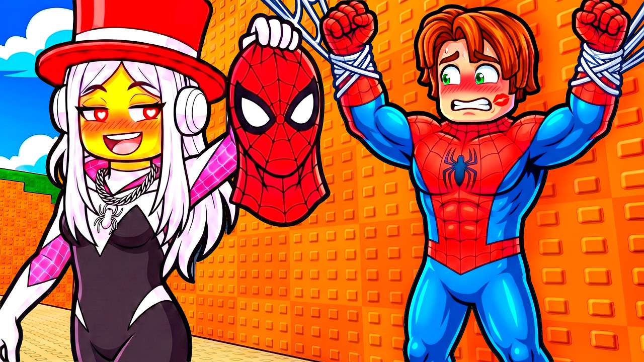 SPIDERMAN Bacon Snucks Into SPIDER GIRLS Server!