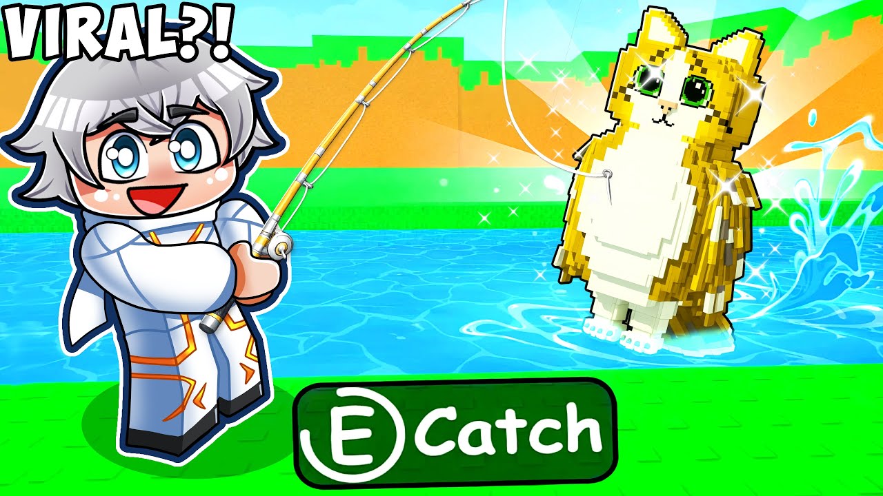 AUTO KAYA! Aku Dapet Brainrot OG di Game VIRAL Catch Brainrots from River!