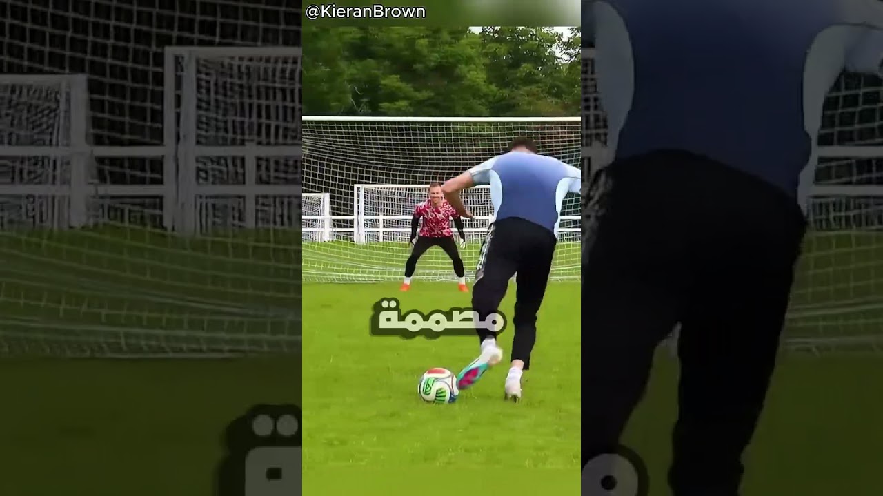 لما الذكاء الاصطناعي يخترع حركات كروية😂